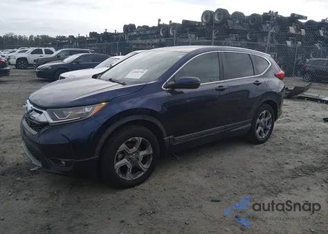 2017 Honda Cr-V Ex-L/Ex-L Navi from USA, damaged, VIN 2HKRW2H84HH679247
